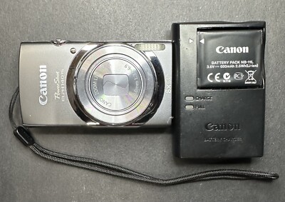 Canon PowerShot ELPH 140 IS Digital Camera 16MP 8x Zoom, Tested