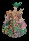 Easter Bunnies Wind Up Musical Figurine Interactive plays Easter Parade Video