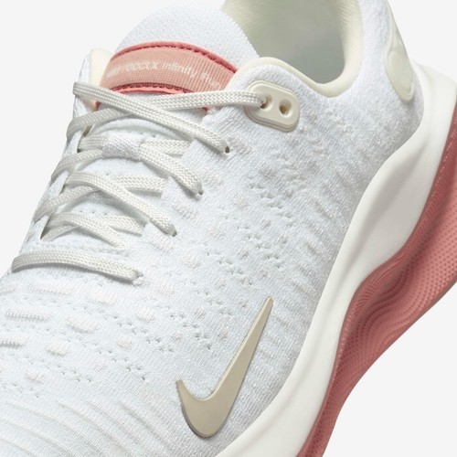 Nike InfinityRN 4 DR2670-106 Sneakers Women's 10 White Red Running Shoes TF3834 - 第 7/16 張圖片