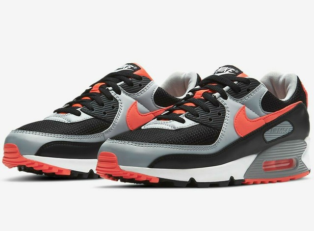 air max 90 grey and red