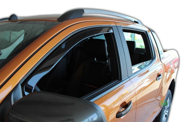 Windabweiser Regenabweiser Heko FüR Ford Ranger 2012-2023 4-TüRer 2-Tlg-image