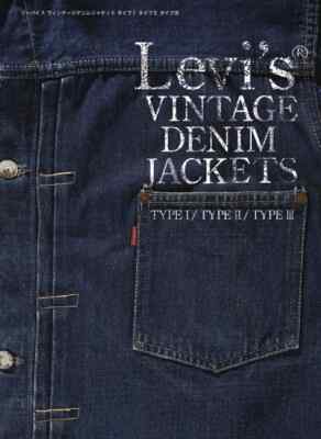 Levi's Vintage Denim Jackets Rare Design Book Collection