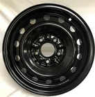 14 inch  5 Lug  Steel  Wheel  Rim  Fits  Offset  Tow  Car  Dolly  14545M BLK