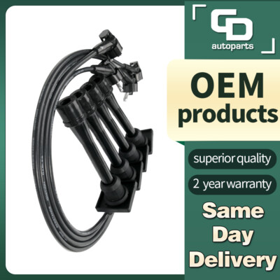 671-4168 4 X Spark Plug Wires for Geo Prizm Toyota Corolla Geo Prizm 1.6L 1.8L