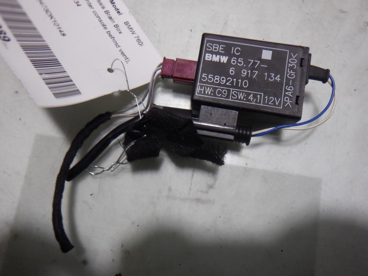03 BMW 760i SRS MODULE 65776917134 | eBay