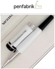 MONTBLANC - Bonheur - Special Edition - White Resin - ROLLERBALL - NEW - 114832