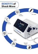10 Bar ED Shockwave Therapy Machine Pneumatic Shock Wave Treatment Pain Relief