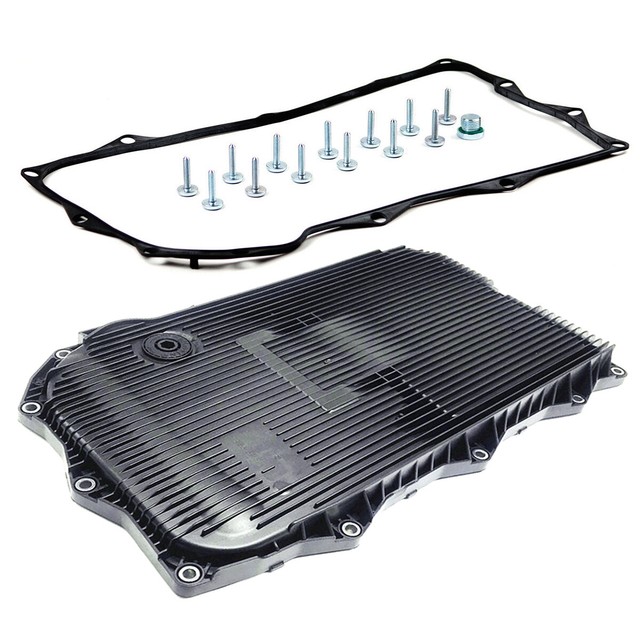 Automatic Transmission Oil Pan w/Gasket Set Fits BMW 320i 330i 440i