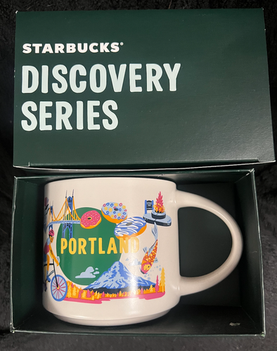 NEW IN BOX Starbucks DISCOVERY Series PORTLAND Mug 2024 - Zdjęcie 1 z 4