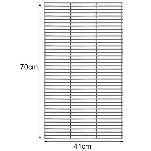 Stainless Steel Barbecue Rack BBQ Grill Rack Cooking Grate Net 5mm Rib 20 Sizes - Picture 19 of 27