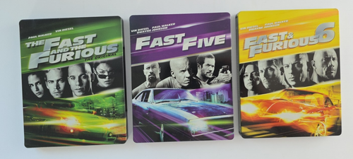 Fast & Furious 1 5 6 Steel book (Blu-Ray & DVD) Limited Edition