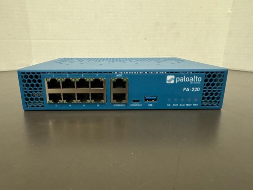 Palo Alto Next-Gen Firewall PoE Firewall+ Managed Switch PA-220 33223AM