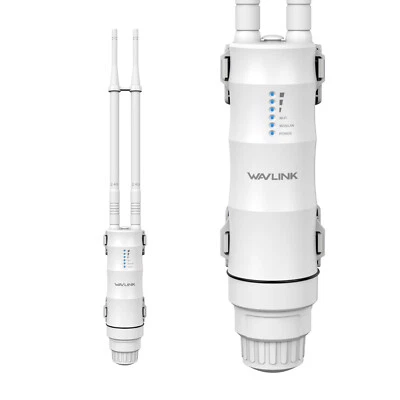 WAVLINK WLAN Repeater Outdoor N300 mit POE - Langstrecken-WiFi Verstärker für Garten