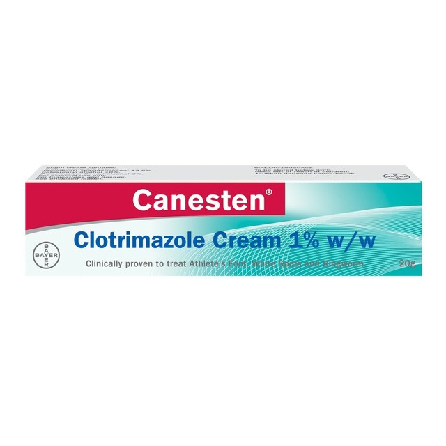 10 X Bayer Canesten Cream 20g Antifungal Ringworm Infections Express