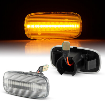 passend für Nissan Skyline R34 98-02 LED Seitenblinker Schwarz