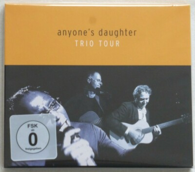 ANYONE'S DAUGHTER Trio Tour CD+DVD Limited Edition rare nummeriert Prog Anyones