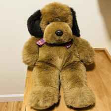 Gund Dog DEXTER Puppy 27" Large JUMBO Plush Brown Stuffed