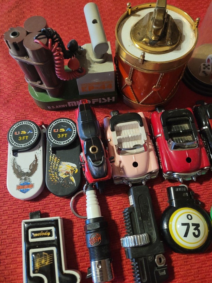 Vintage Butane And Flint Novelty Lighters eBay