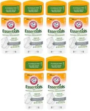 6 Packs , Arm & Hammer Essentials Unscented Deodorant 2.5 oz