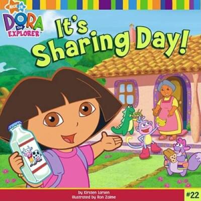It's Sharing Day! (Dora the Explorer) - Paperback By Larsen, Kirsten - GOOD