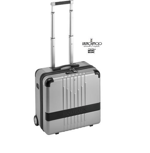 Trolley Bagaglio a mano Montblanc x Pirelli Valigia da Viaggio Uomo 118897  Blu | Acquisti Online su eBay