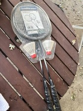 MD Sports 2 Player Badminton Racquet Set New