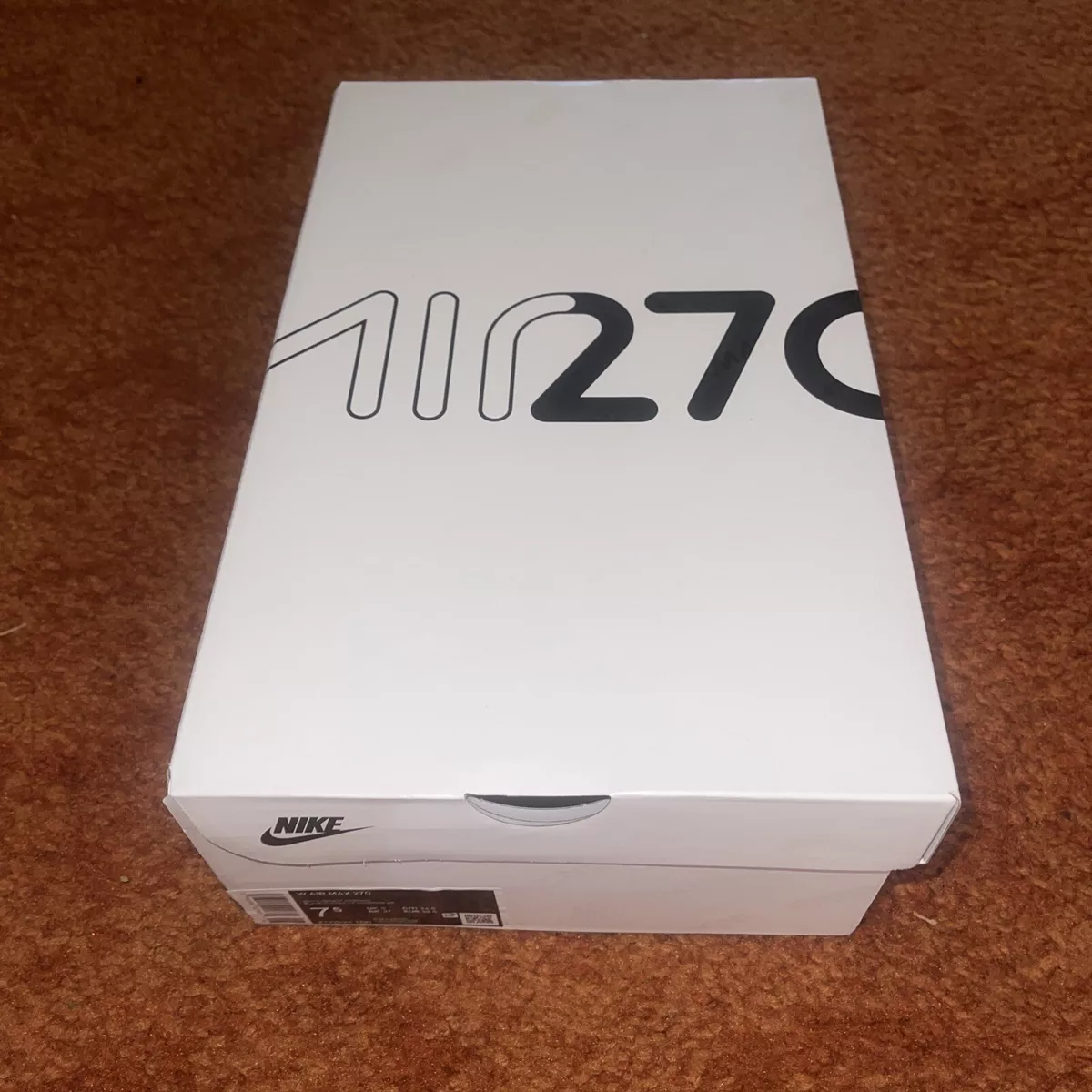 Nike shipping box size clearance