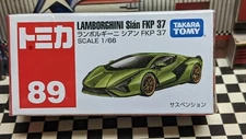 TOMICA #89 LAMBORGHINI Sián FKP 37 1/66 SCALE NEW IN BOX USA STOCK!!!