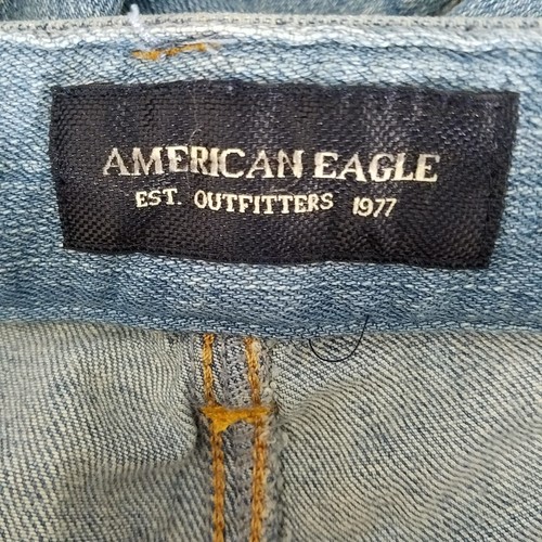 American Eagle Jeans Damen 28 Blau Denim Next Level Flex Stretch Straight - Bild 7 von 13