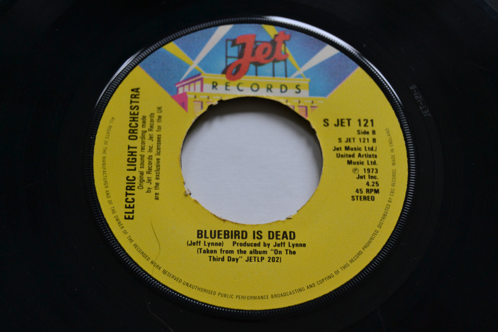 Electric Light Orchestra Sweet Talkin' Woman 7'' Vinyl 1978 Jet Records