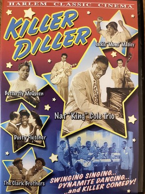 KILLER DILLER DVD-R Dusty Fletcher George Wiltshire Nat King Cole 1948 AS NEW!