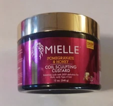 Mielle Pomegranate&Honey Coil Sculpting Custard 12Oz. Free Shipping!