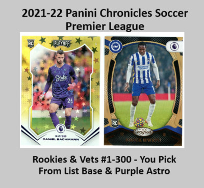 2021-22 Panini Chronicles Soccer EPL Premier League You Pick Complete Your Set