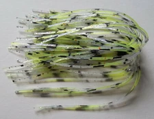 5 Custom Made D&J Lures Silicone Skirts(Chart. Illusion/H. Wire)Bass Fishing-NEW