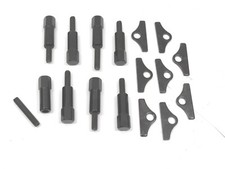 Small Block Chevy Sbc Black Valve Cover Bolt Studs Mini Spreader Bar Hold Down Small Block Chevy Sbc Black Valve Cover Bolt Studs Mini Spreader Bar Hold Down