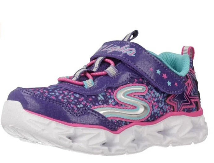 intermitente transmisión Secretario Skechers Galaxy Lights Sneaker Girls 10920L/PRMT Purple Multi 13.5 US  Little Kid | eBay