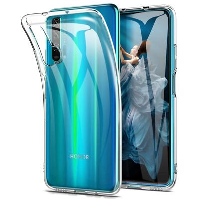 Schutz Hülle Für Honor 20 Pro Handy Tasche Slim Silikon Cover Case Transparent