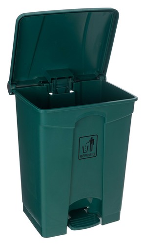 New Curvaso Pedal Bin Large 45L 68L Waste Dustbin Home Office Restaurant School - Picture 35 of 77
