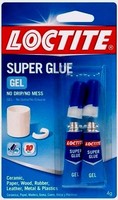 Loctite 2-pk Super Glue Gel Clear 4 Grams Wood Rubber Plastic Metal 1399965 Loctite 2-pk Super Glue Gel Clear 4 Grams Wood Rubber Plastic Metal 1399965