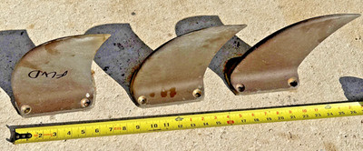 Tracking Fins SEF-1314-1 Lot of 3 1979-2000 Mastercraft Prostar 190 Bronze Boat