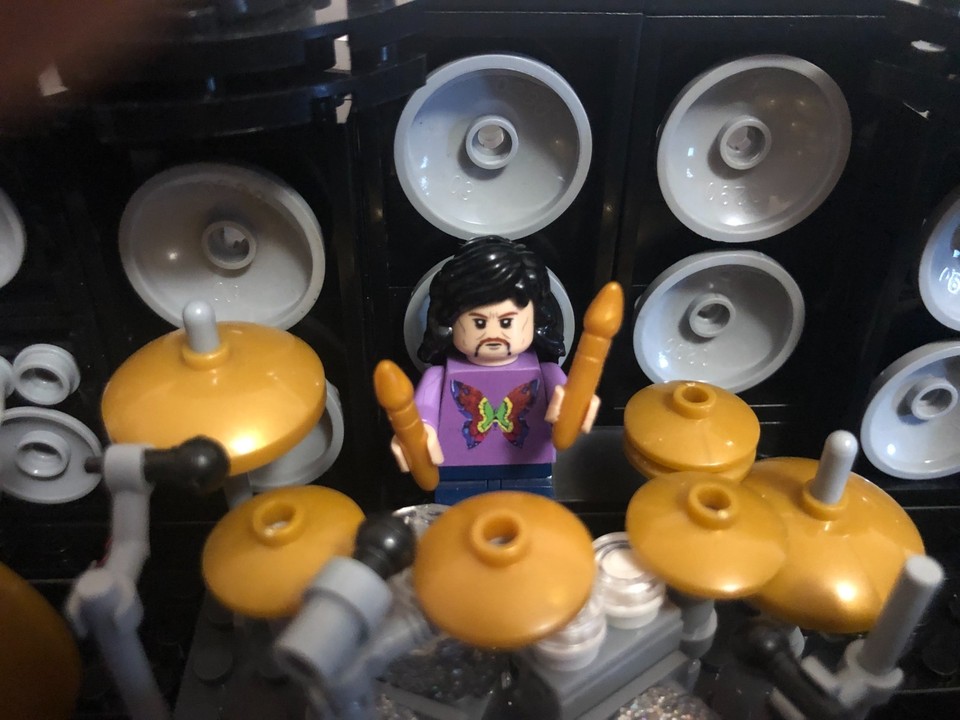 PINK FLOYD mini figure custom ULTRA brick kit/lights/BIG case | eBay