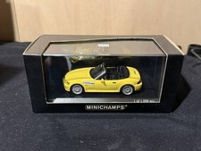 Minichamps 1/43 BMW Z3 Roadster 1999 yellow, number 430 028234