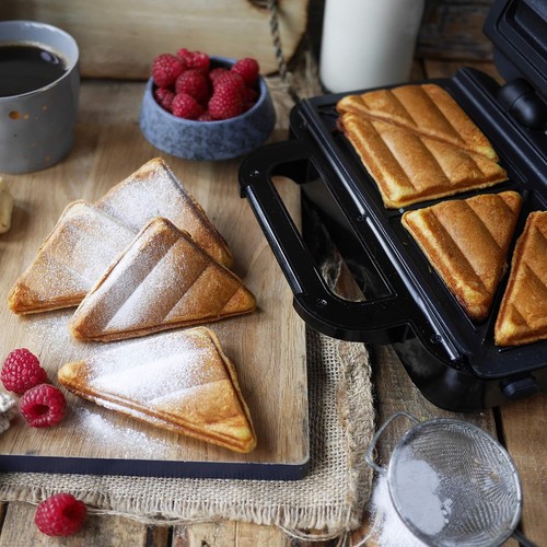 Breville Ultimate Deep Fill Toastie Maker | 2 Slice Sandwich Toaster | Removabl - Picture 9 of 12