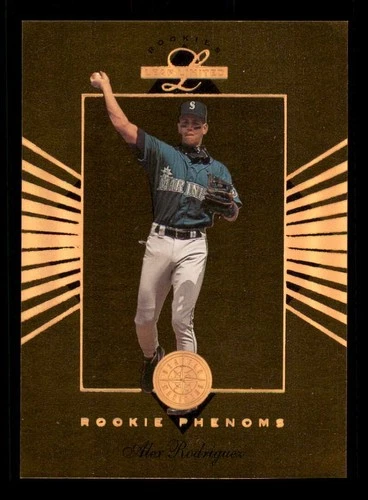 1994 Leaf Limited Rookies Phenoms #10 Alex Rodriguez Mariners #/5000 Insert 1:12