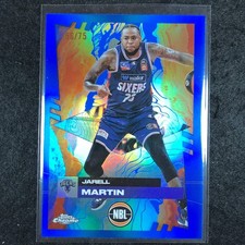 2024-25 Topps Chrome NBL JARELL MARTIN Base Blue 56/75 #5