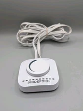 Biddeford TC11W1 Electric Heated Blanket 4-Prong Controller Remote Control USED