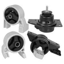 Engine Motor & Transmission Mount Kit 4pcs Compatible with Fits 2006-2011 Hyu...