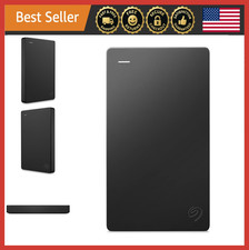 1TB Portable External Hard Drive USB 3.0 HDD for PC, Mac, PS4, Xbox - Black