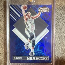 Panini 2024-25 NBA Hoops Tribute Prizm Tim Duncan #297 San Antonio Spurs 43/99