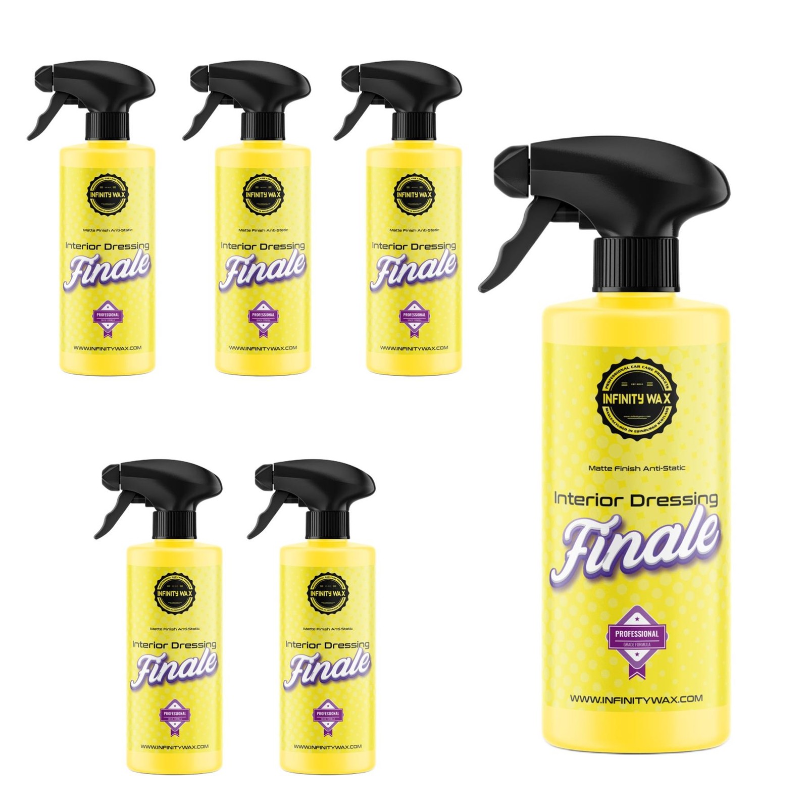 - Infinity Wax Finale Interior Dressing Car Protectant Cleaning 500Ml X6 Bottles - Image 3